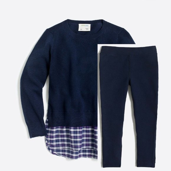 J. Crew Factory | Matching Sets | New Jcrew Crewcuts 2pc Set Navy Blue ...